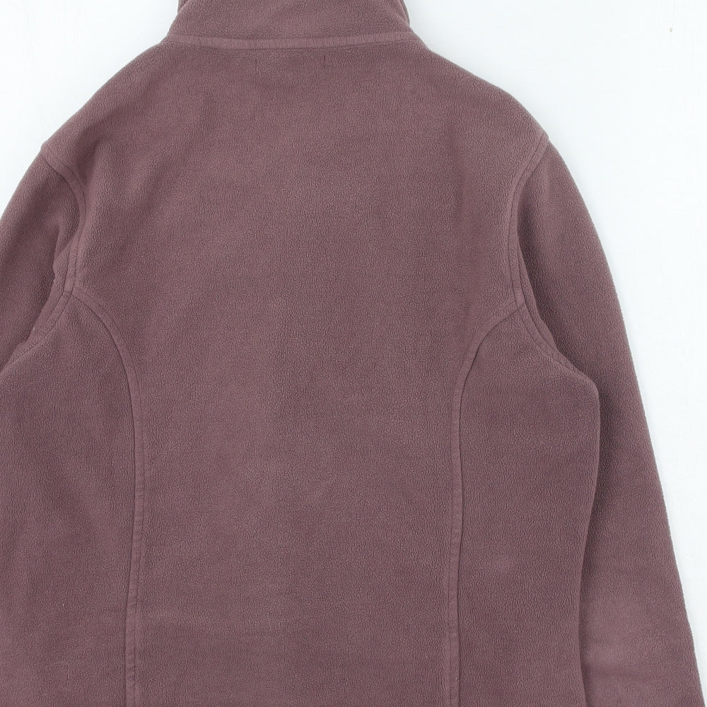 Womens UK Size 14 Preworn Purple Full Zip Jumper
