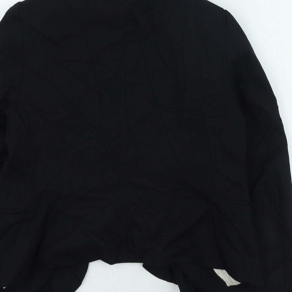 Womens UK Size 6 H&M Black Jacket