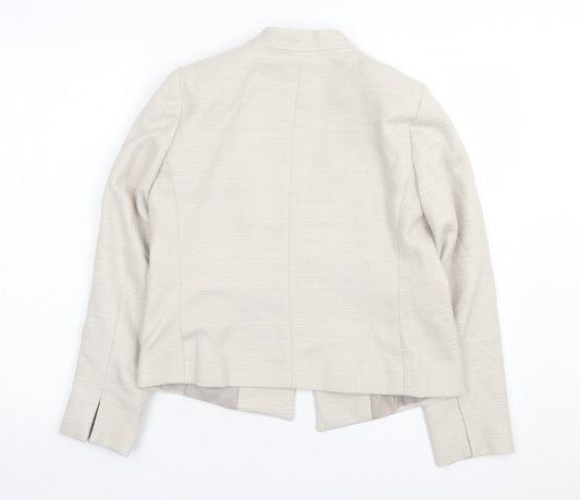 bonmarch Womens Beige Jacket Size 10