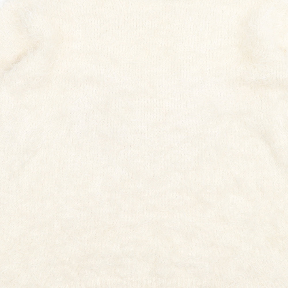 Womens UK Size 18 Marks and Spencer Ivory Pullover Jumper