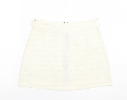 Womens UK Size L Zara A-Line Skirt