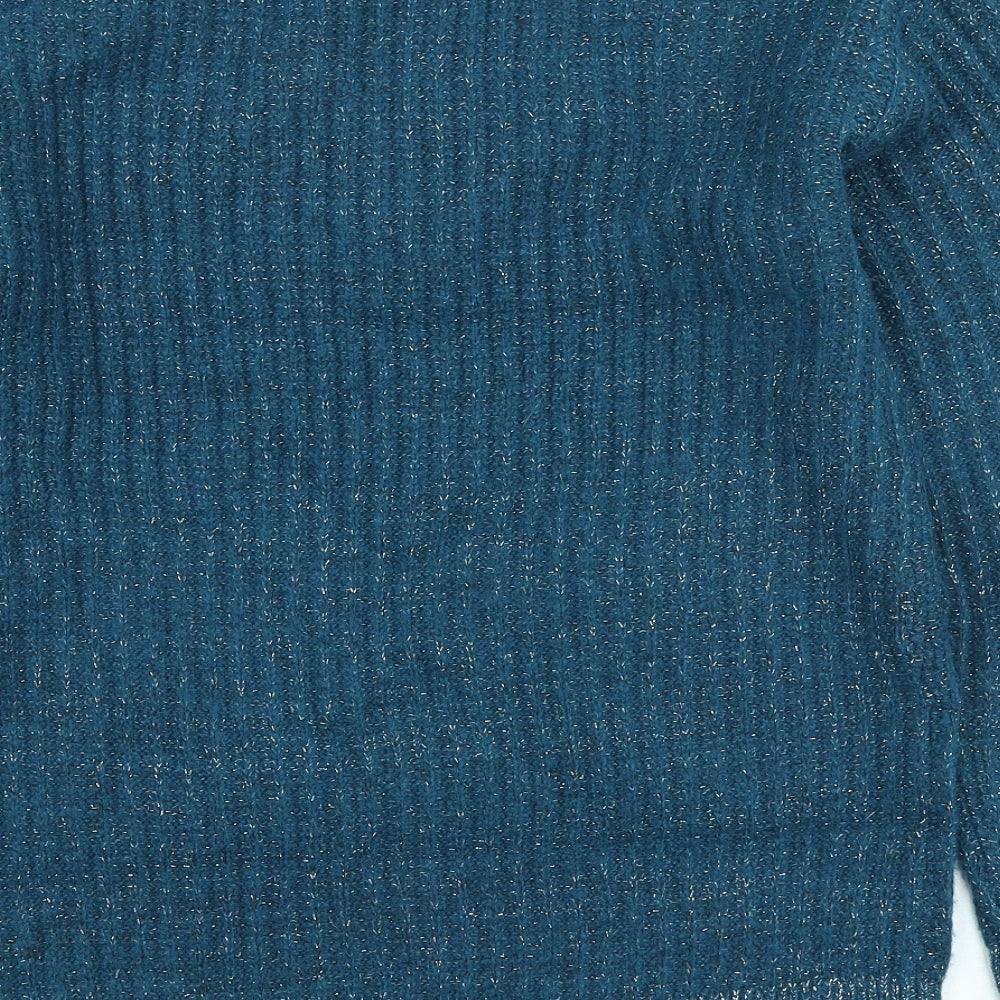 Womens UK Size XS NEXT Blue Pullover Jumper