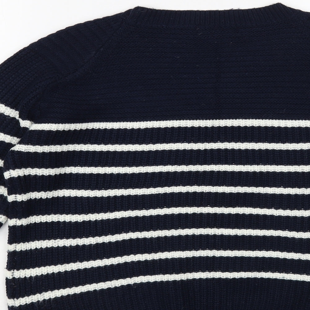 Womens UK Size M JCL Blue Pullover Jumper