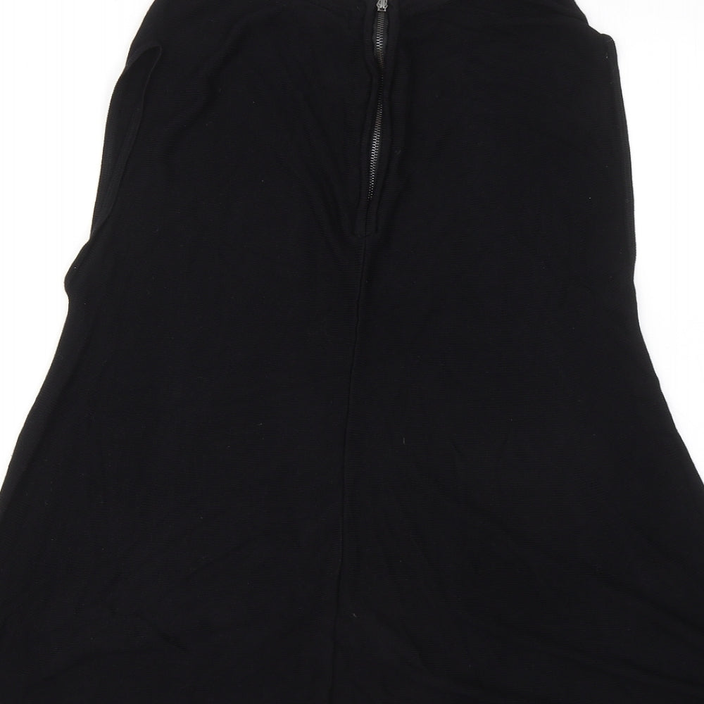 Womens UK Size 10 Atmosphere Black Basic Tank
