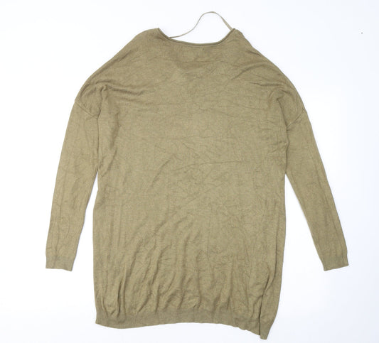 Womens UK Size 10 Atmosphere Green Pullover Jumper