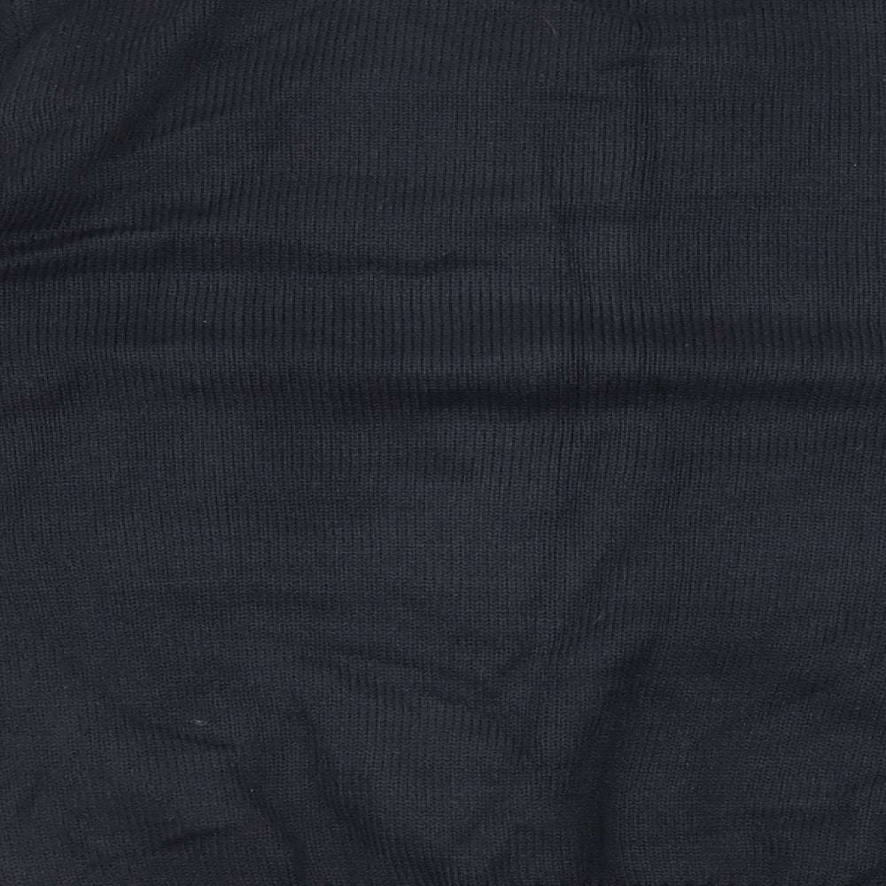 Preworn Mens Blue Round Neck Acrylic Pullover Jumper Size L