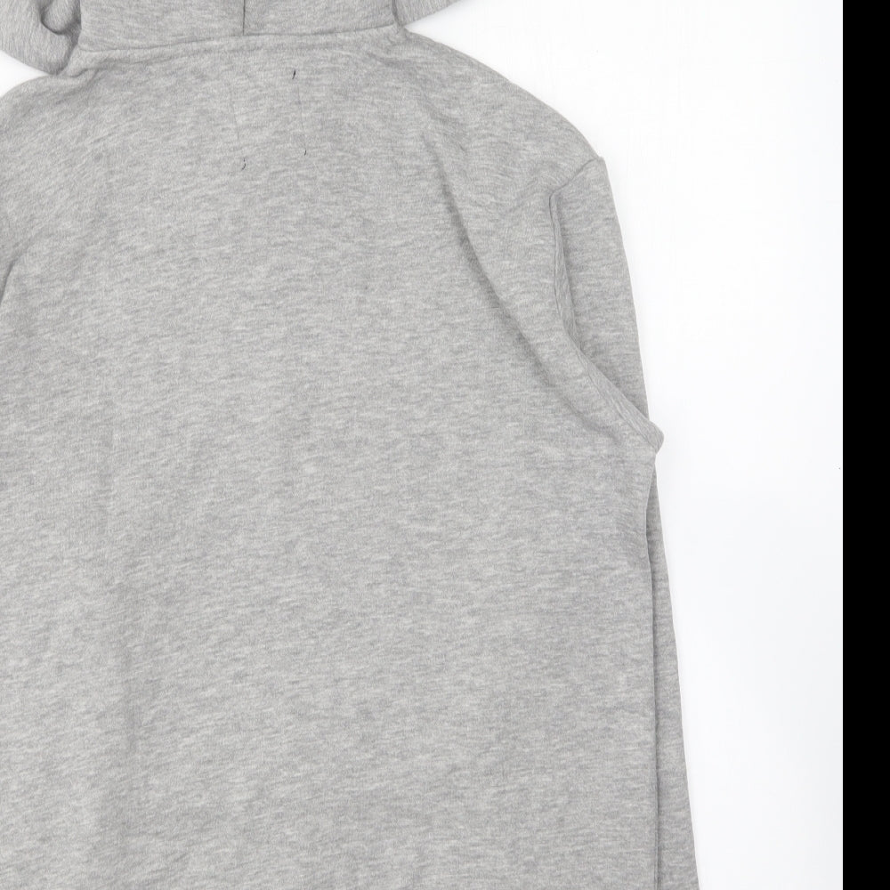 Boohoo Womens Green Polyester Pullover Hoodie Size S