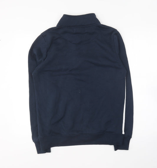 Primark Mens Blue Cotton Pullover Sweatshirt Size M