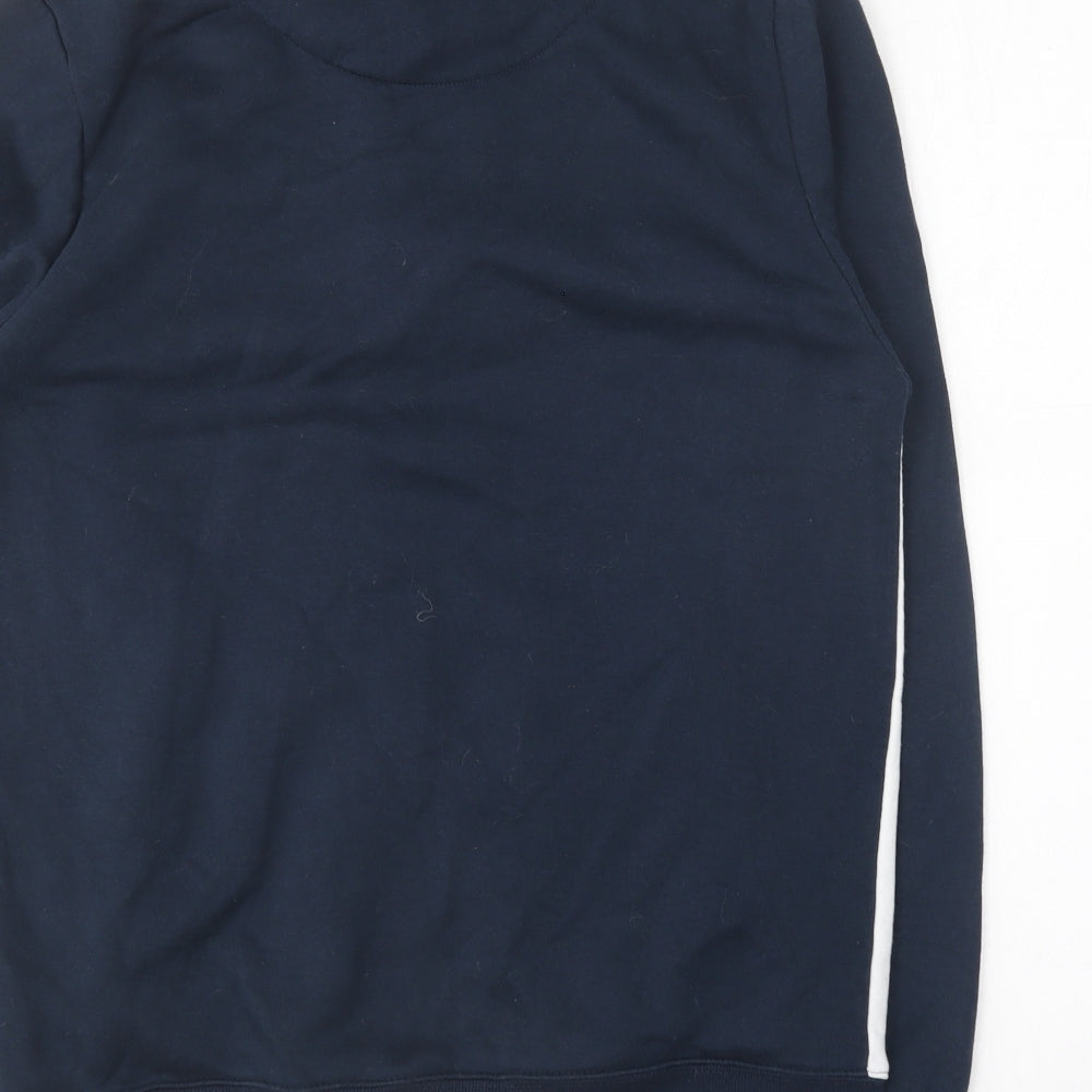 Primark Mens Blue Cotton Pullover Sweatshirt Size M