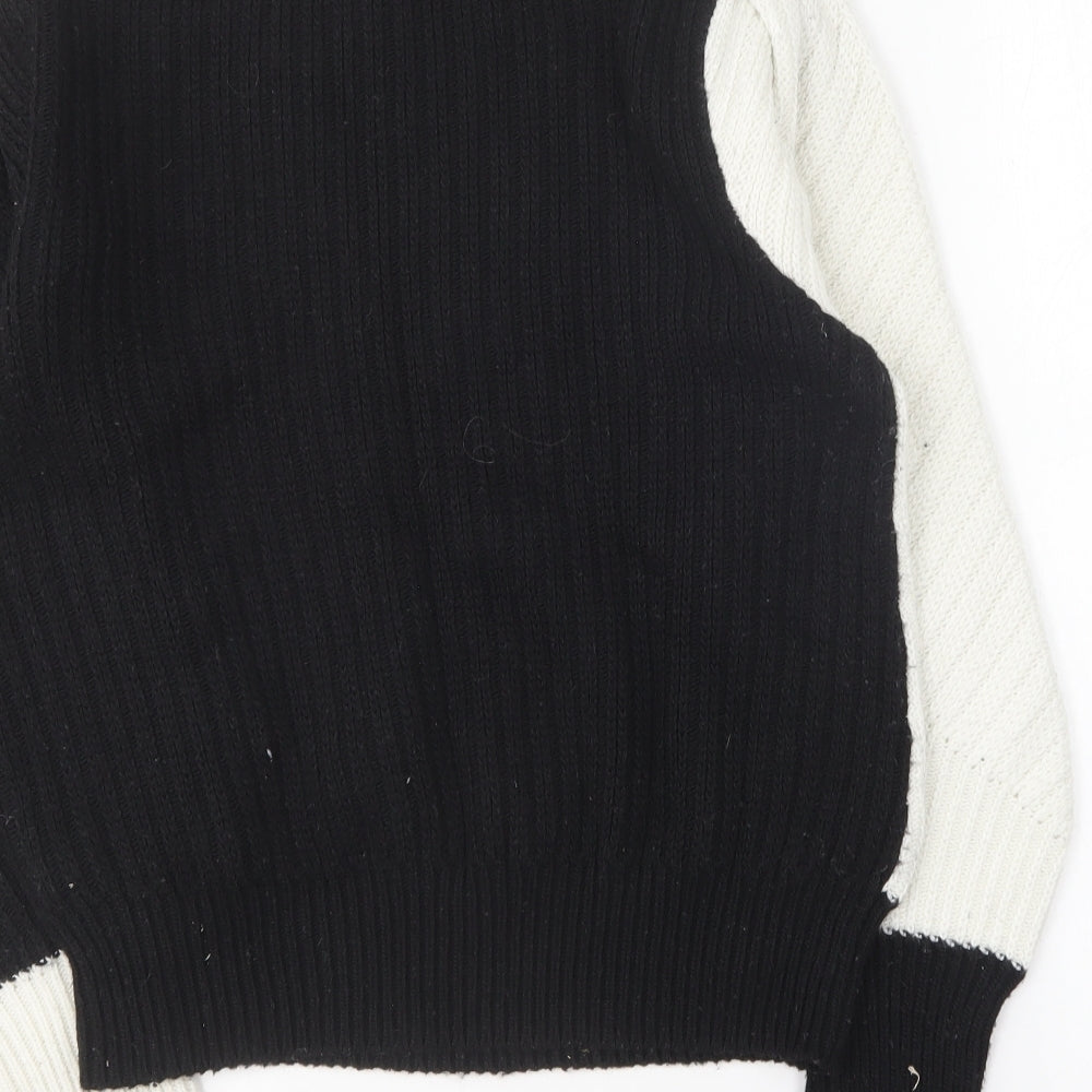 Womens UK Size 14 Marks and Spencer Black Pullover Jumper