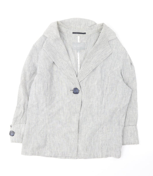 Womens UK Size 12 Per Una Grey Jacket