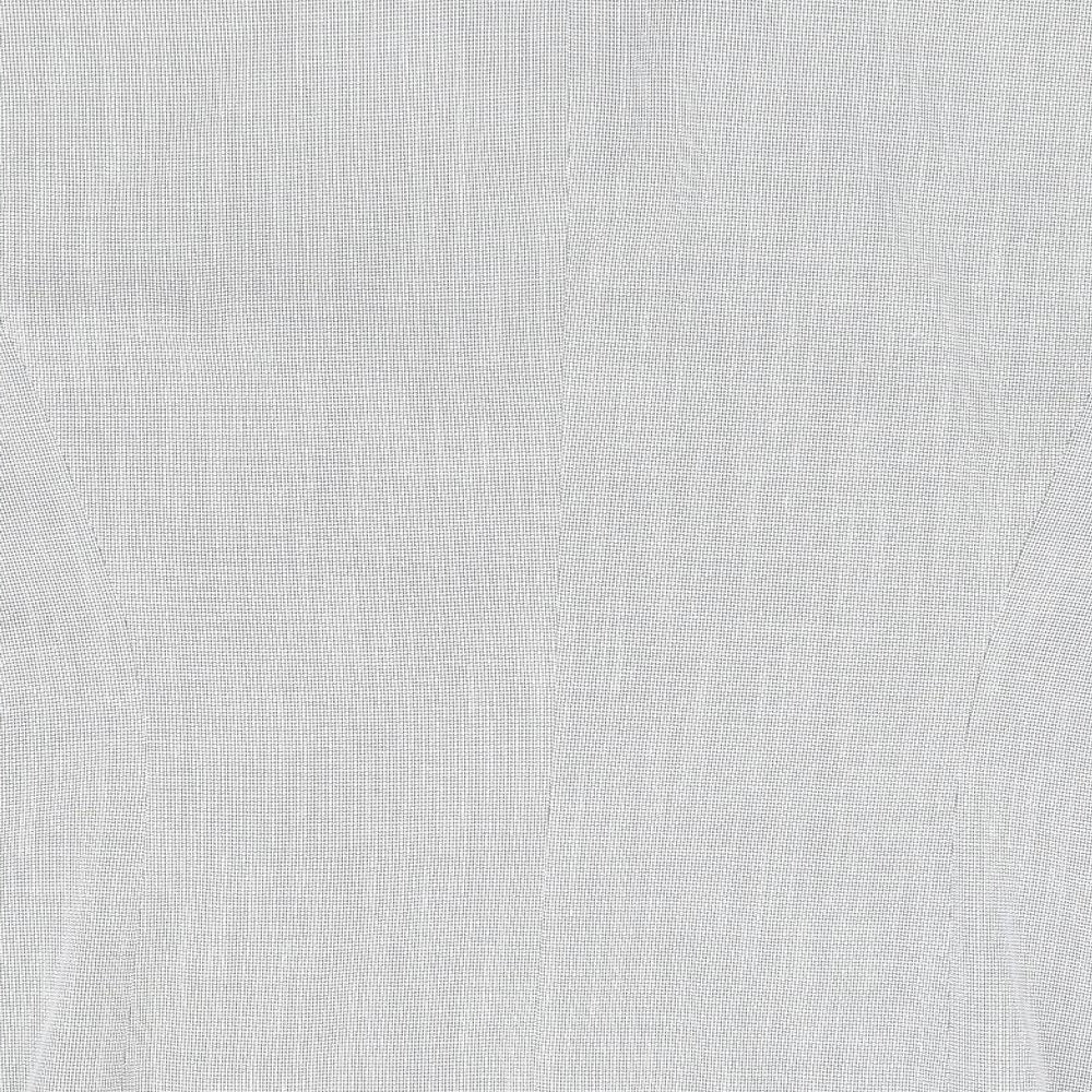 Gerry Weber Womens Ivory Geometric Jacket Size 16 Button