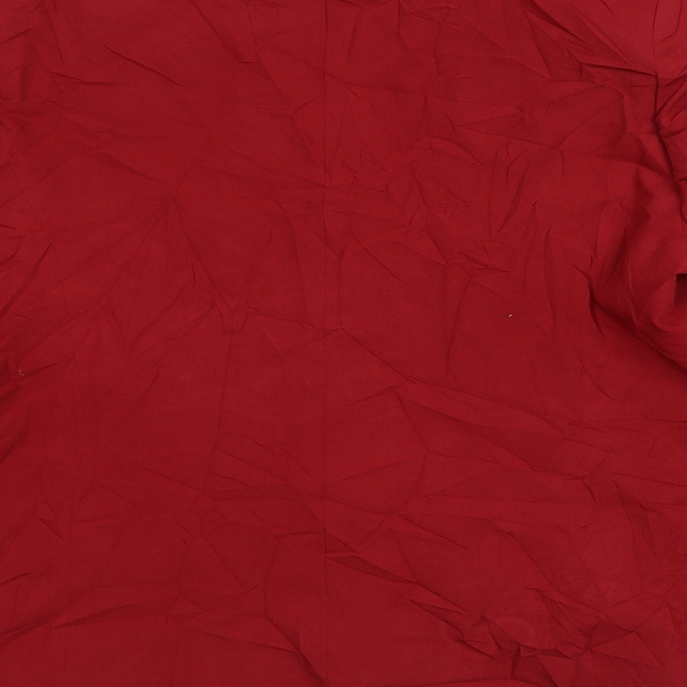 Classics Womens Red Jacket Blazer Size 16