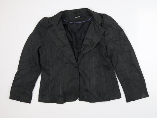 Womens UK Size 18 George Grey Jacket