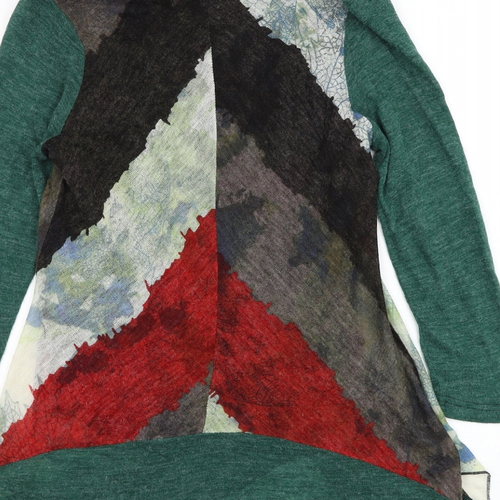 Womens UK Size S Klass Green Pullover Jumper