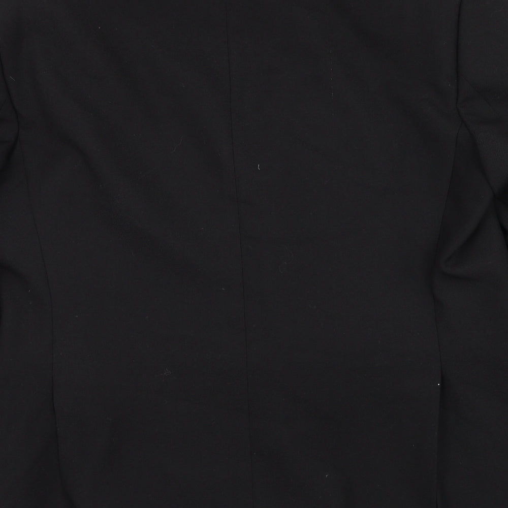 Mens UK Size 42 Varteks Regular Black Suit Jacket