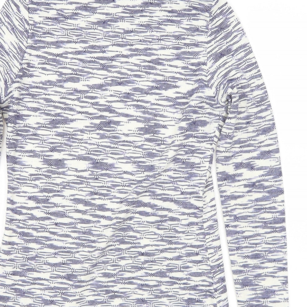 Womens UK Size 8 River Island Blue Pullover Jumper