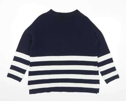 Womens UK Size S Wallis Blue Pullover Jumper
