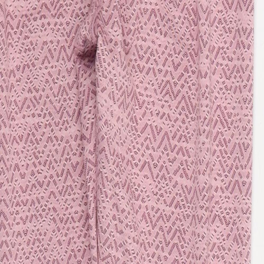 George Active Womens Pink Polyester Jogger Leggings Size XS L28 in
