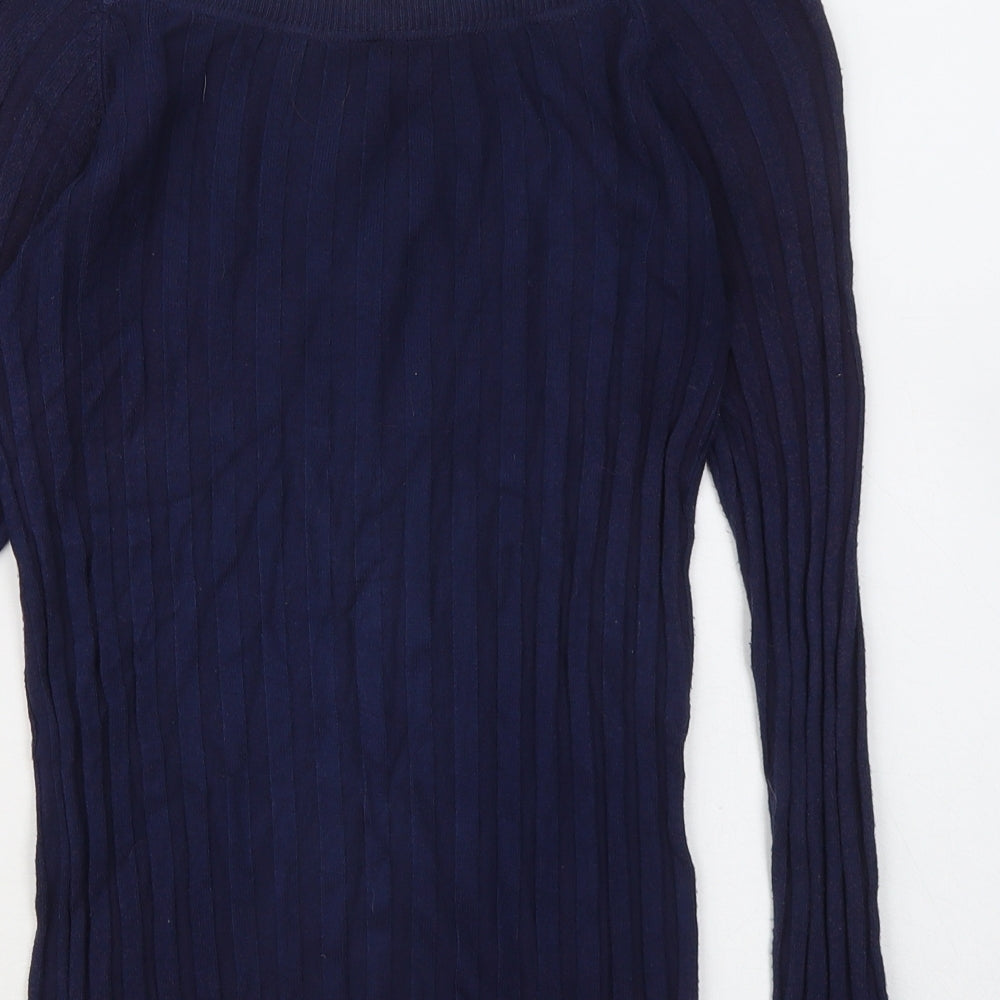 Womens UK Size 8 New Look Blue Pullover Jumper