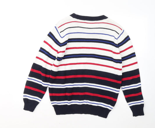 Womens UK Size 18 EWM Multicoloured Pullover Jumper