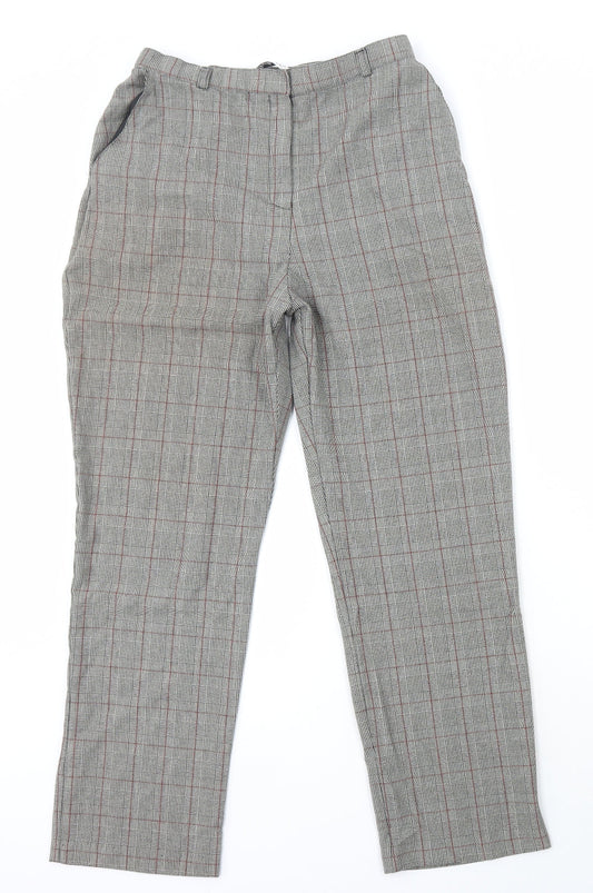 Womens UK Size 12 Berkertex Regular Fit Grey Trousers