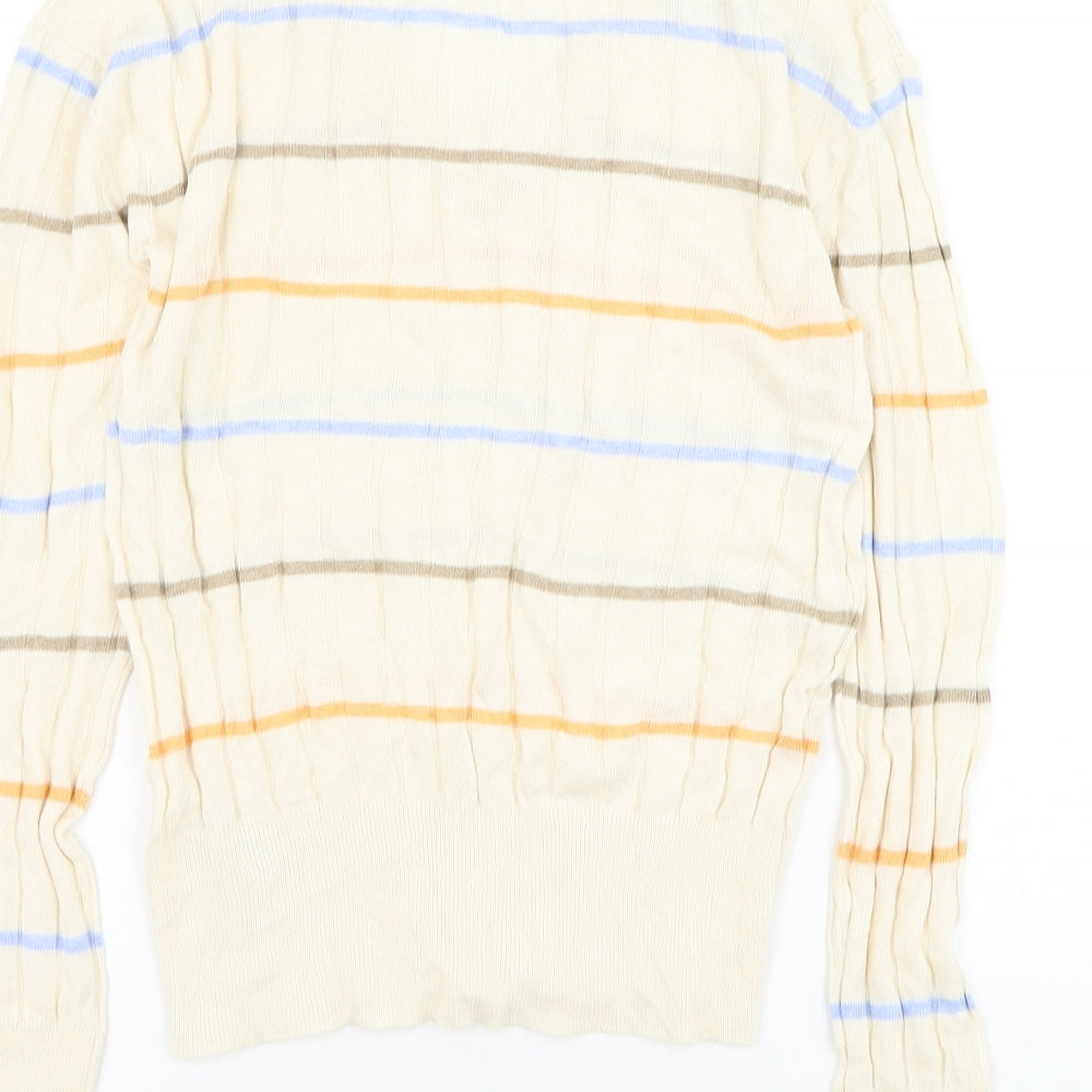 Womens UK Size S Marks and Spencer Beige Pullover Jumper