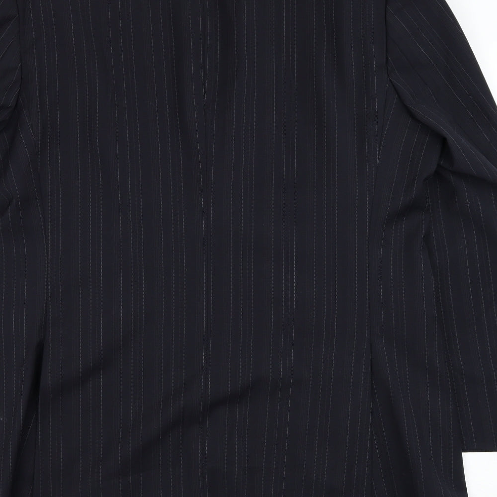 Mens UK Size 44 Karl Jackson Regular Black Suit Jacket