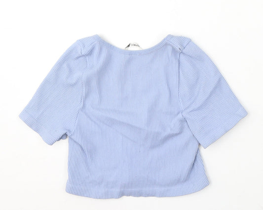 Womens UK Size M Pep&Co Blue Pullover Jumper