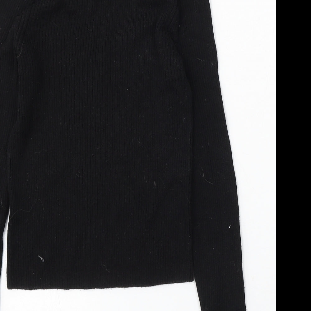 Womens UK Size 8 Atmosphere Black Pullover Jumper