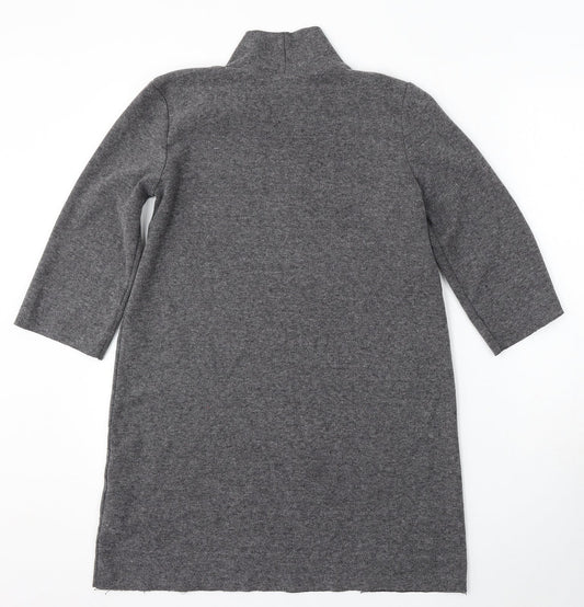 Womens UK Size S Zara Grey Pullover Jumper