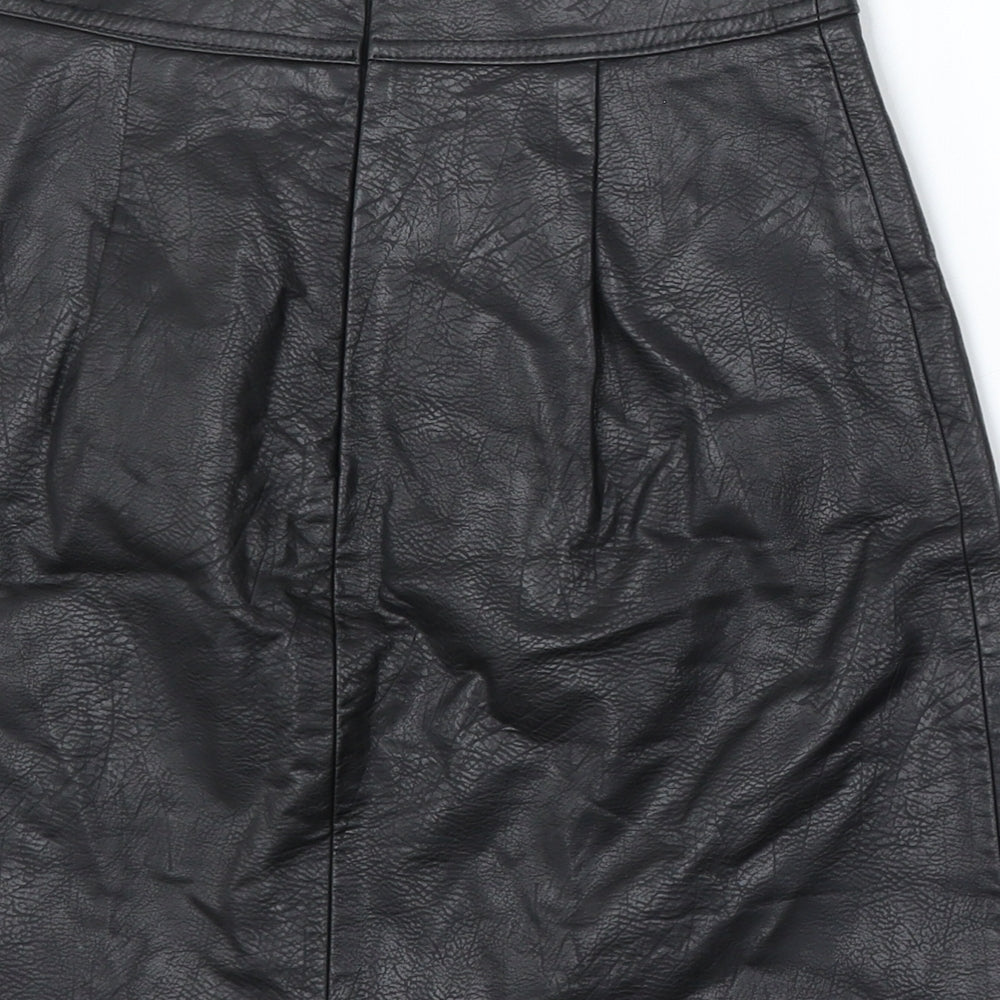 Womens UK Size 4 Stradivarius A-Line Skirt