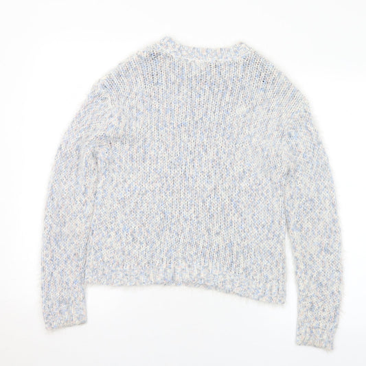 Womens UK Size S Divided Multicoloured Pullover Jumper