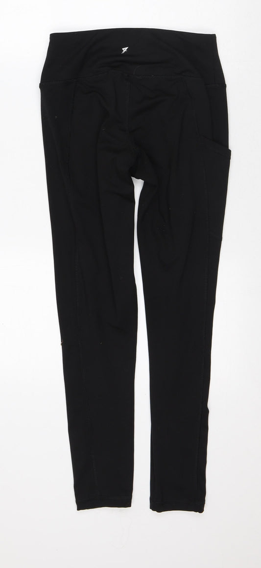 Primark Womens Black Polyester Capri Leggings Size XS L27 in