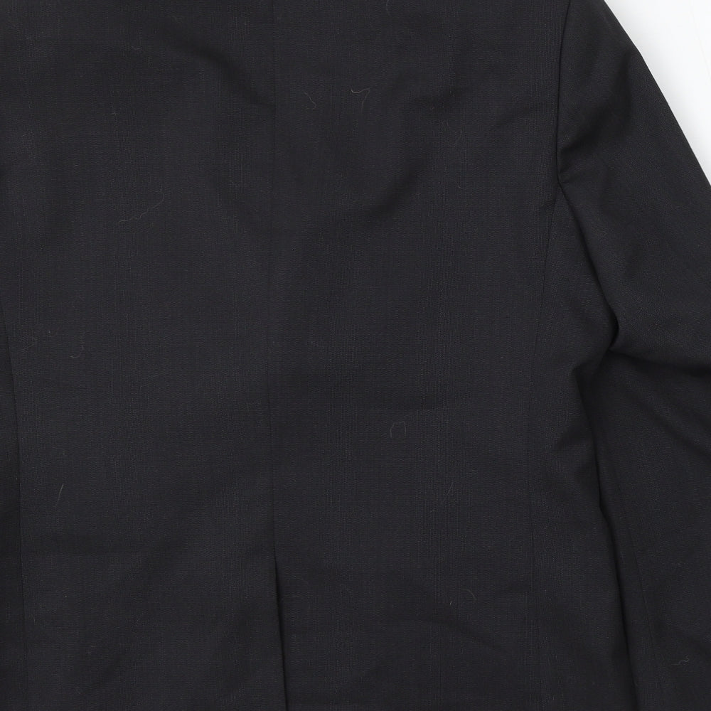 Mens UK Size 40 Burton Regular Black Suit Jacket