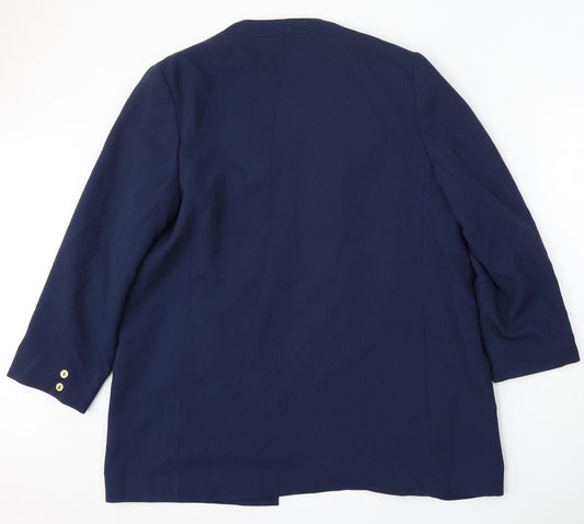 Womens UK Size 16 Julius Blue Jacket