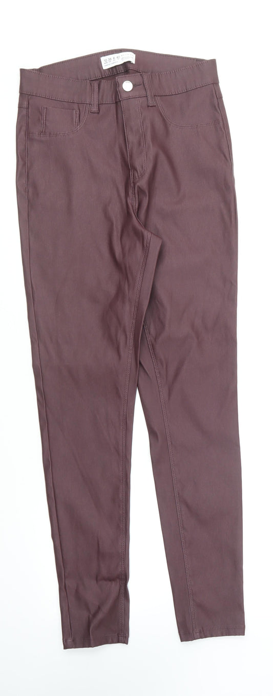Womens UK Size 10 Primark Jegging Purple Leggings