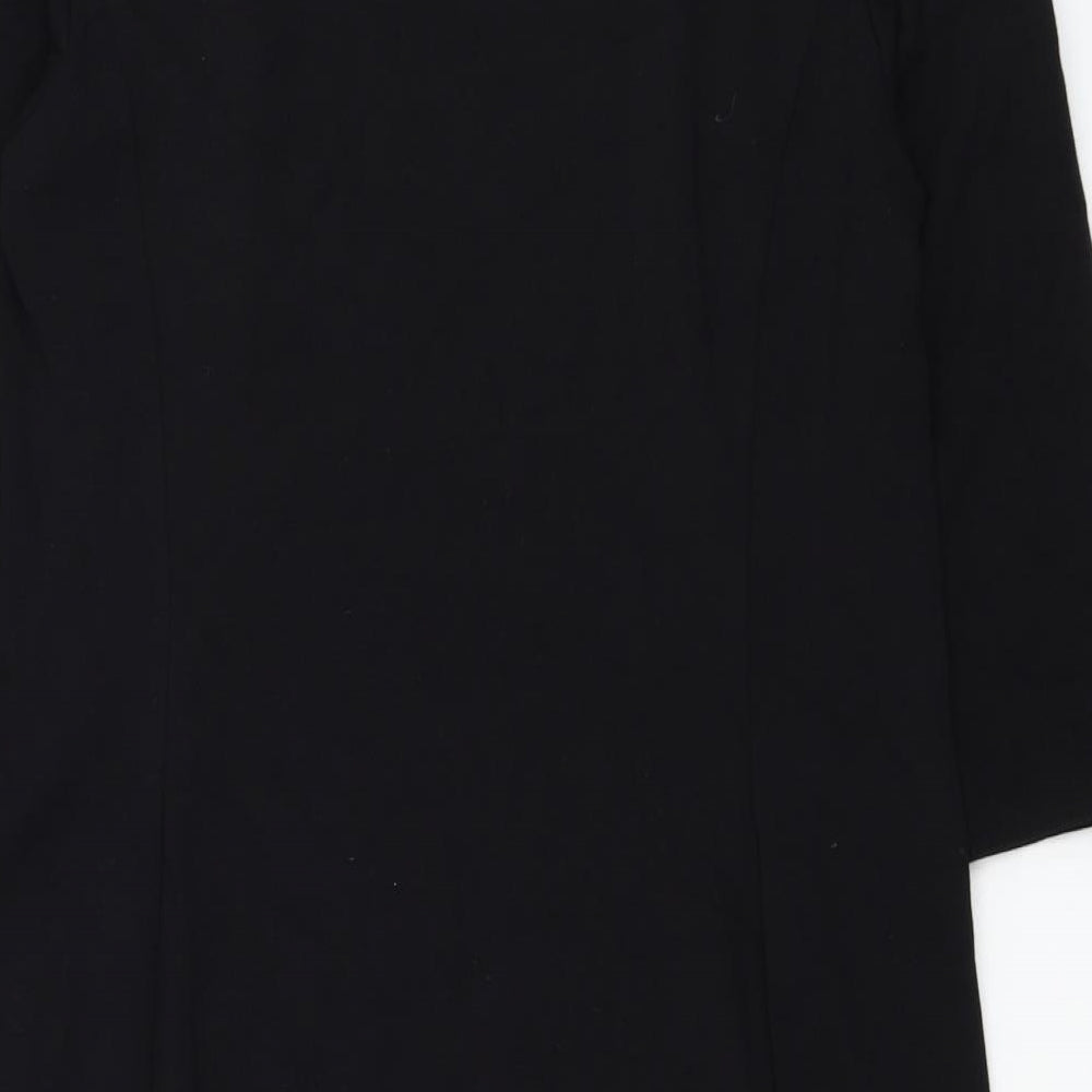 Womens UK Size S H&M Black Basic Blouse