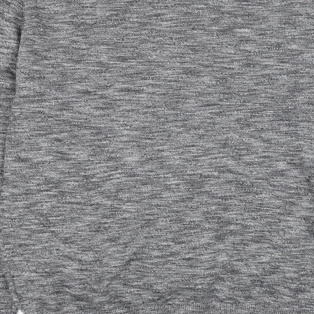 NEXT Mens Grey Round Neck Cotton Pullover Jumper Size M