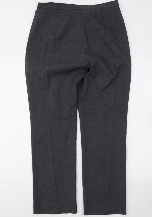 Womens UK Size 10 Marks and Spencer Regular Fit Sweatpants Grey Trousers