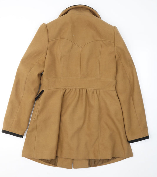 George Womens Brown Jacket Coatigan Size 12