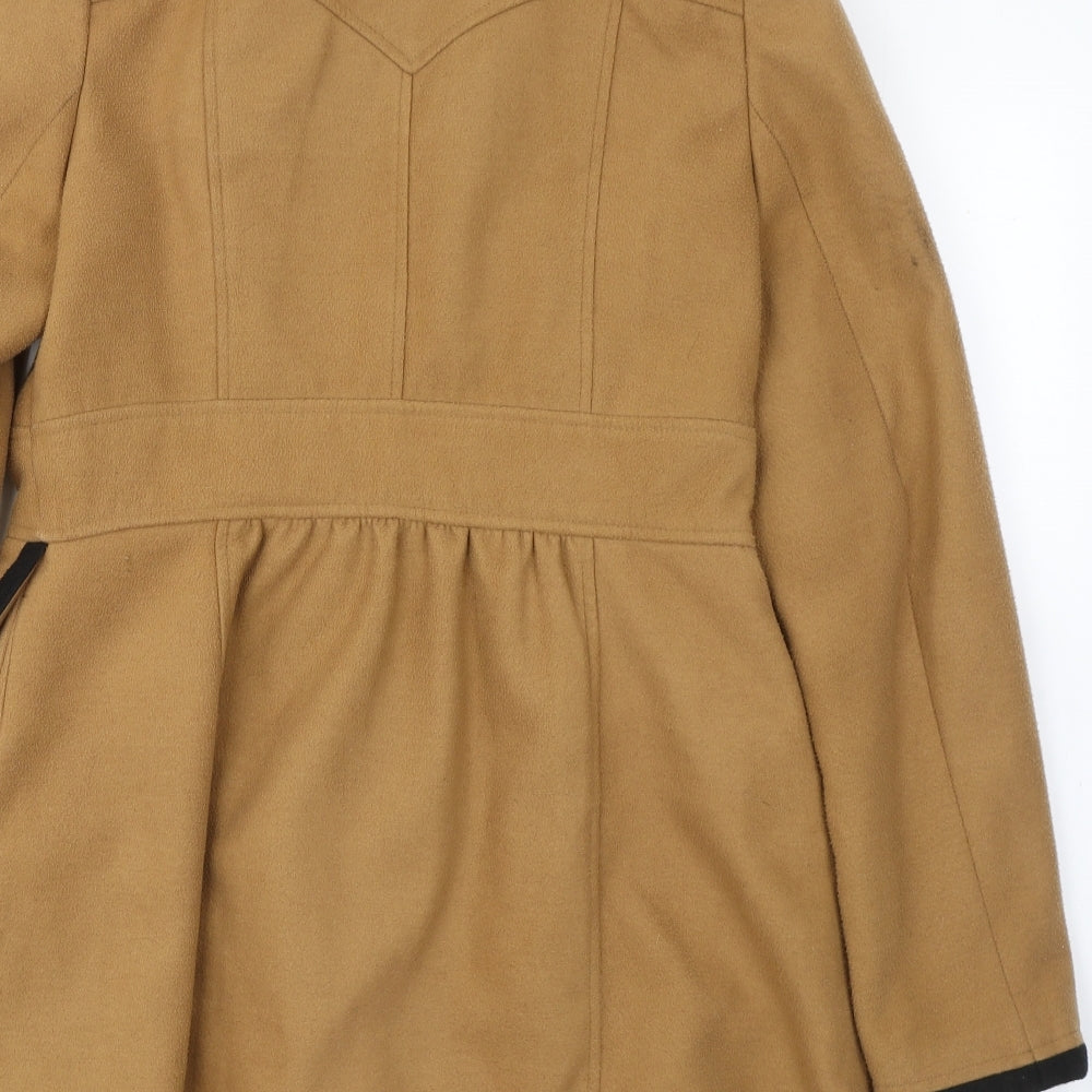 George Womens Brown Jacket Coatigan Size 12