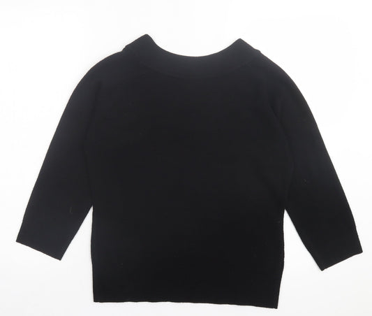 Womens UK Size M Xe Black Pullover Jumper