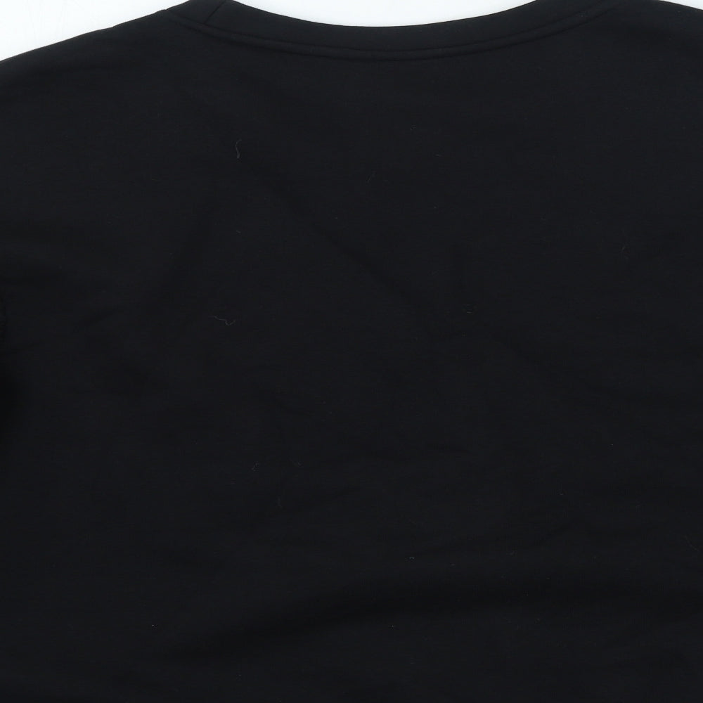 Womens UK Size S H&M Black Pullover Sweatshirt