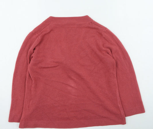Womens UK Size 12 Marks and Spencer Pink Cardigan Jumper