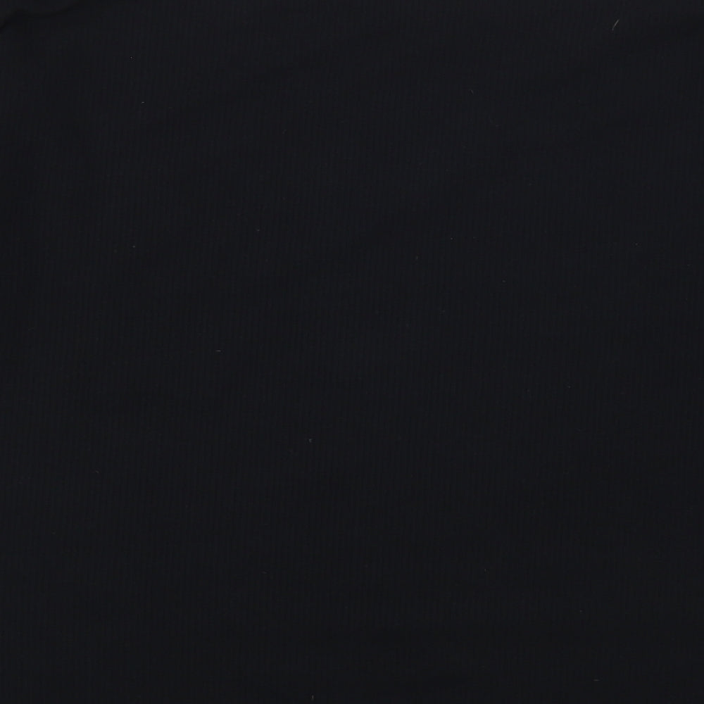 Womens UK Size 8 Studio Black Basic Blouse