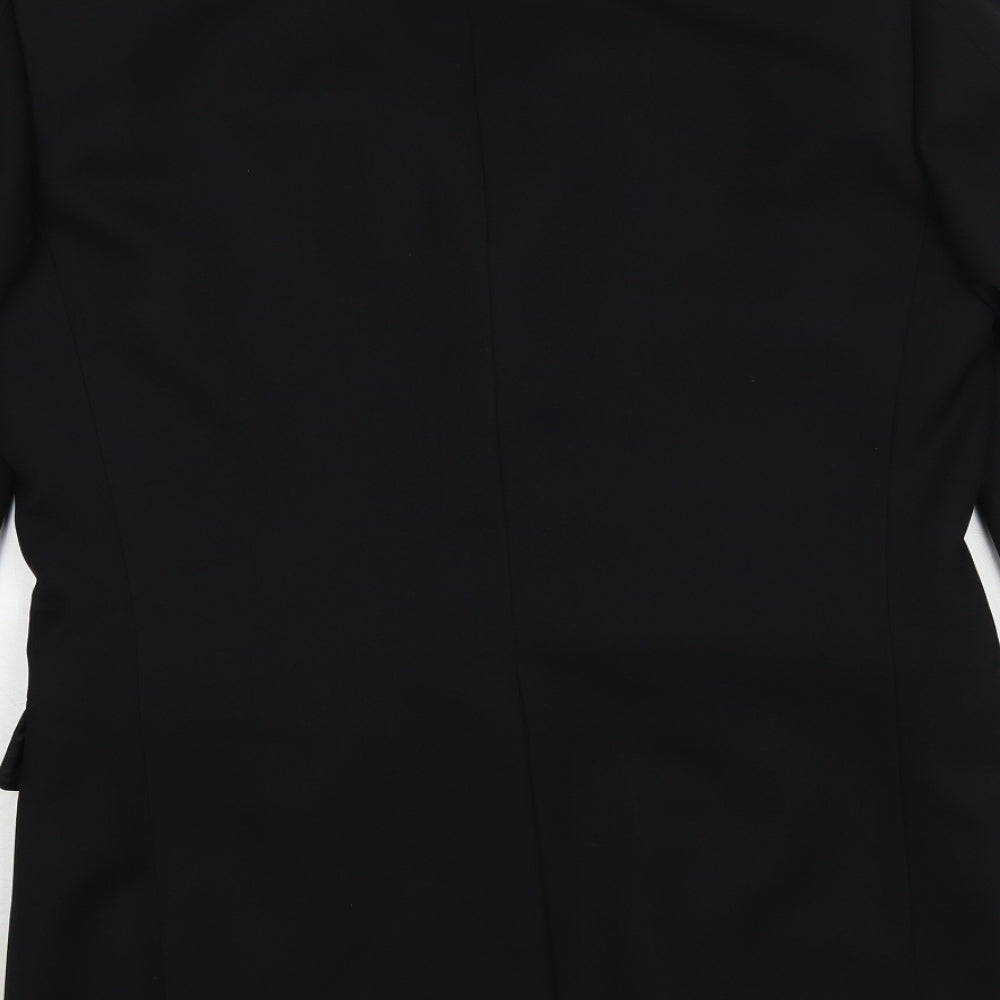 Mens UK Size 38 Greenwoods Regular Black Suit Jacket