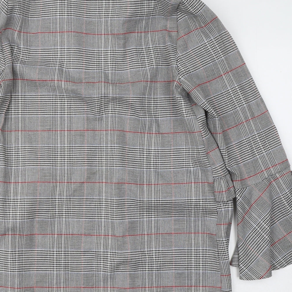 Womens UK Size 10 Innocence Grey Cardigan Jumper