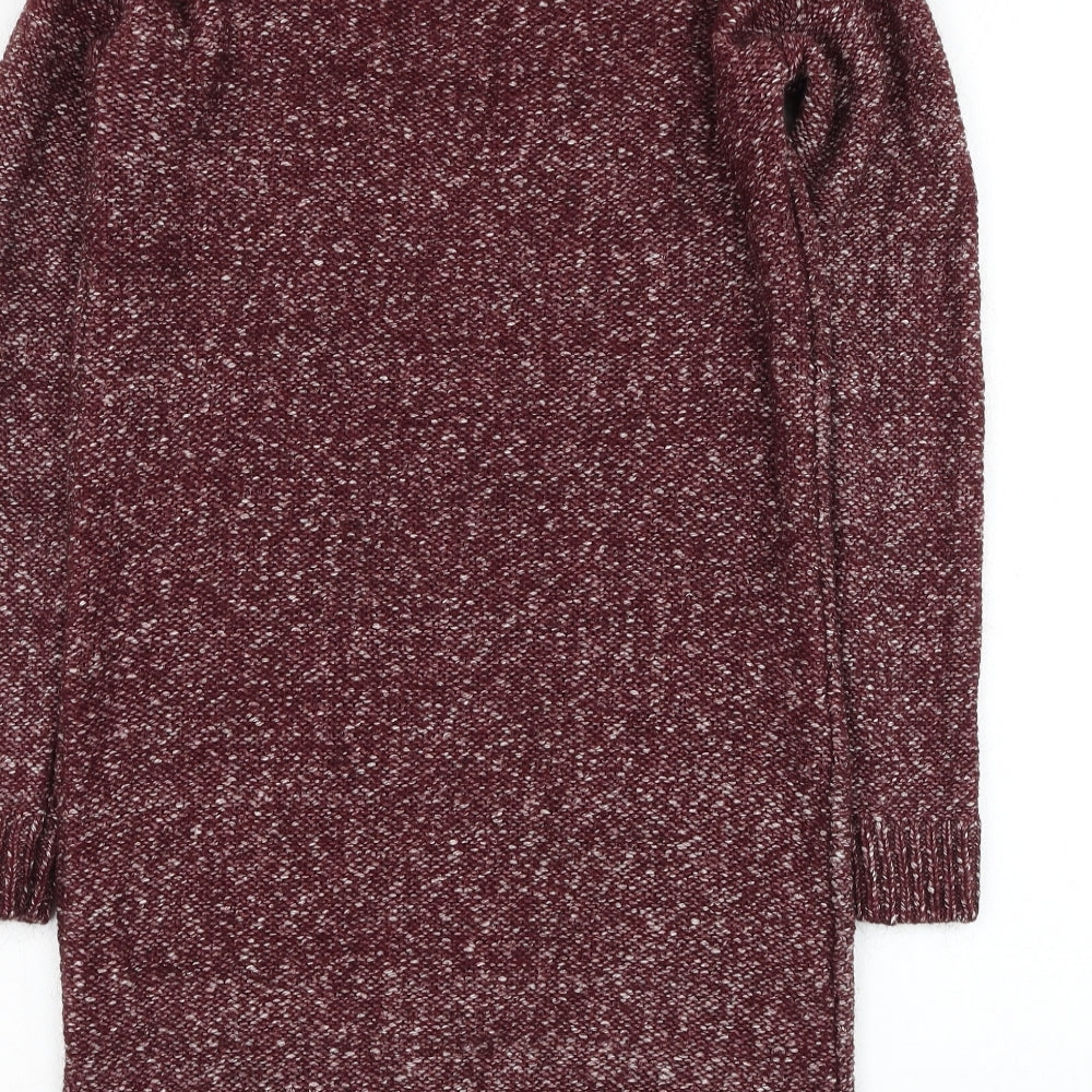 Womens UK Size XS House of Fraser Red Cardigan Jumper