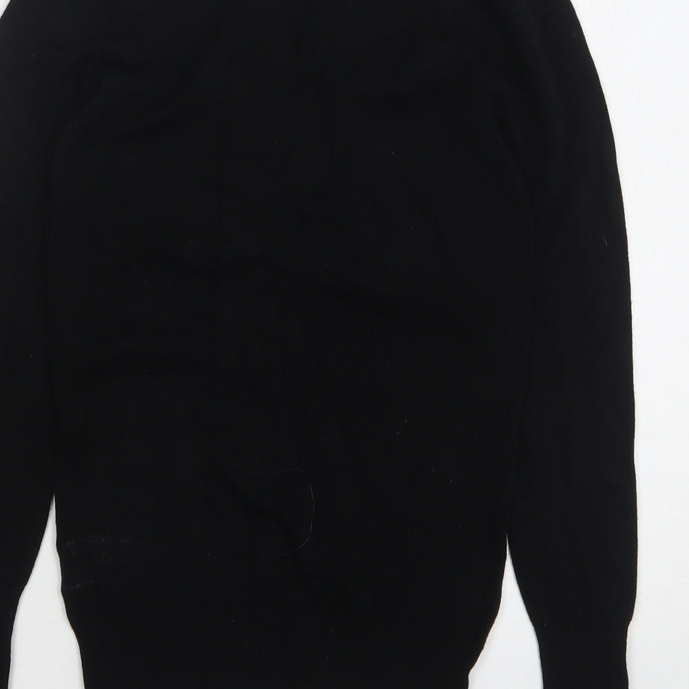 Womens UK Size 8 New Look Black Pullover Jumper